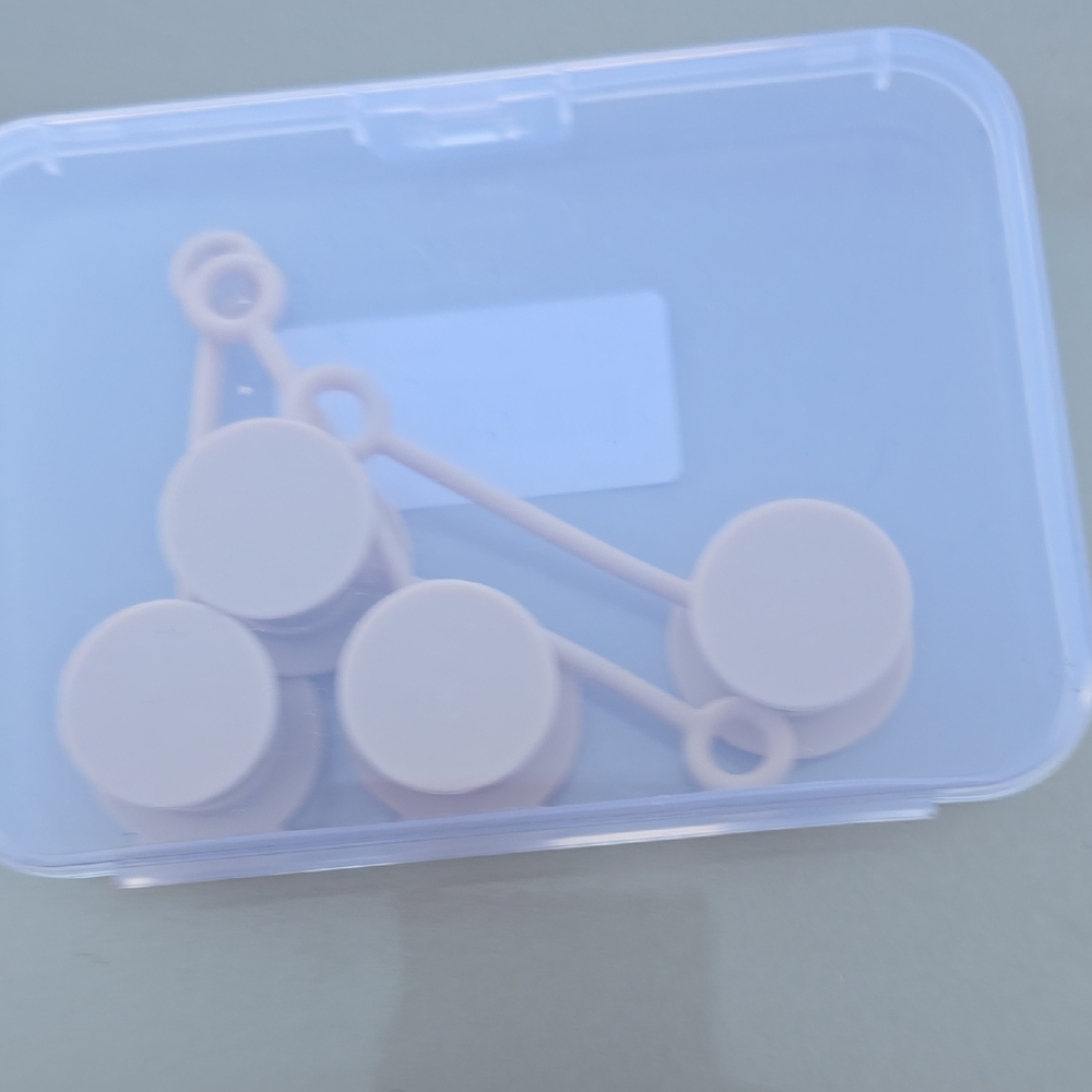 Set of Pink Measuring Spoons